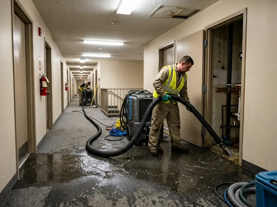 multi-unit-apartment-hallway-f-005 — frequently asked questions, Emergency Burst Pipe Water Extraction & Removal in Ramsey,…